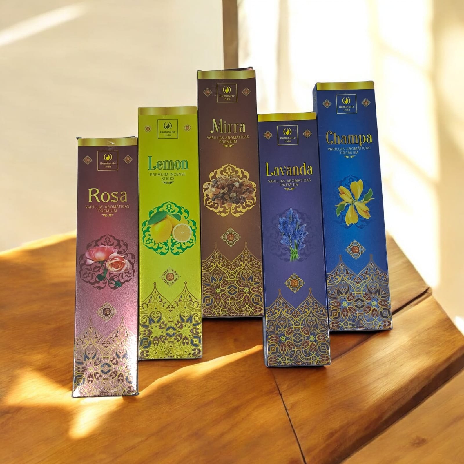 Sahumerios Iluminarte Premium LIMON (15v)