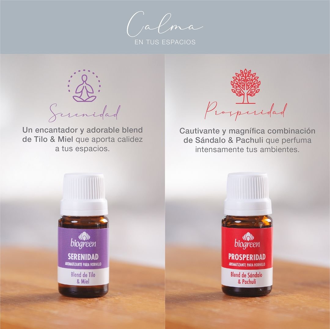 Esencia Aromática Biogreen SERENIDAD