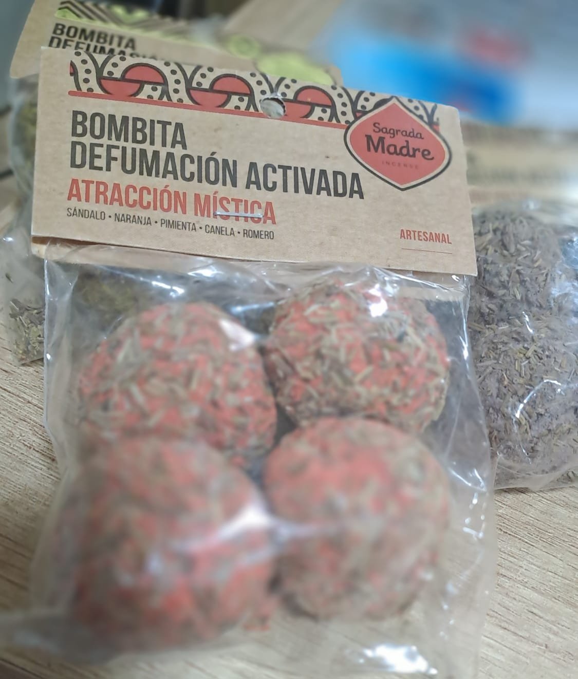SM Bombitas de Defumación ATRACCION MISTICA (4u)