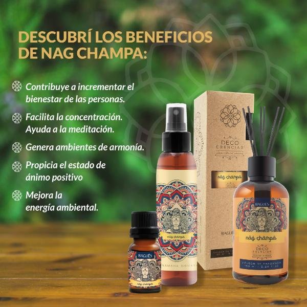 Aromatizante Ambiental NAG CHAMPA 125 ml