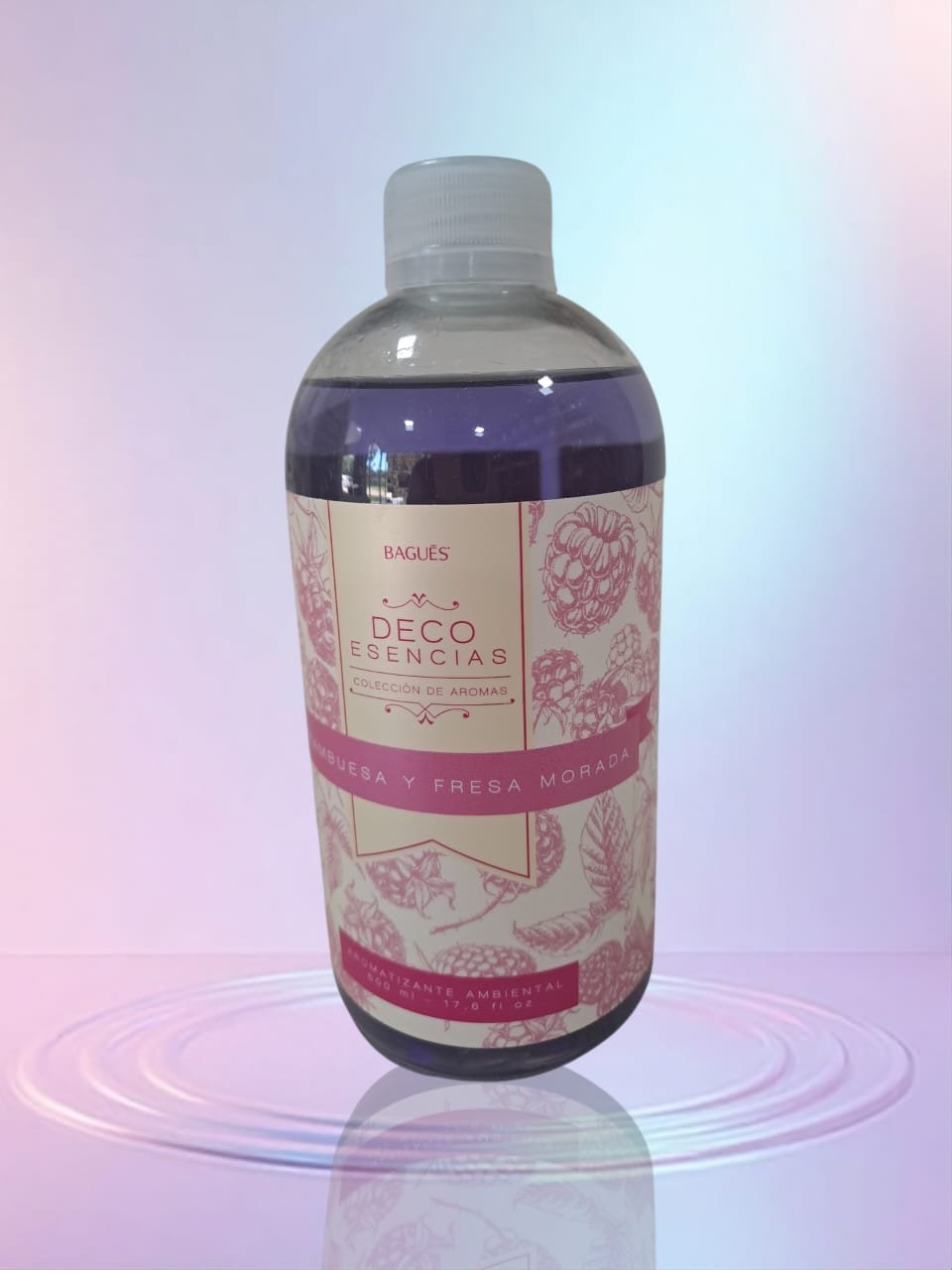 Aromatizante Ambiental Frambuesa y Fresa Morada 500 ml
