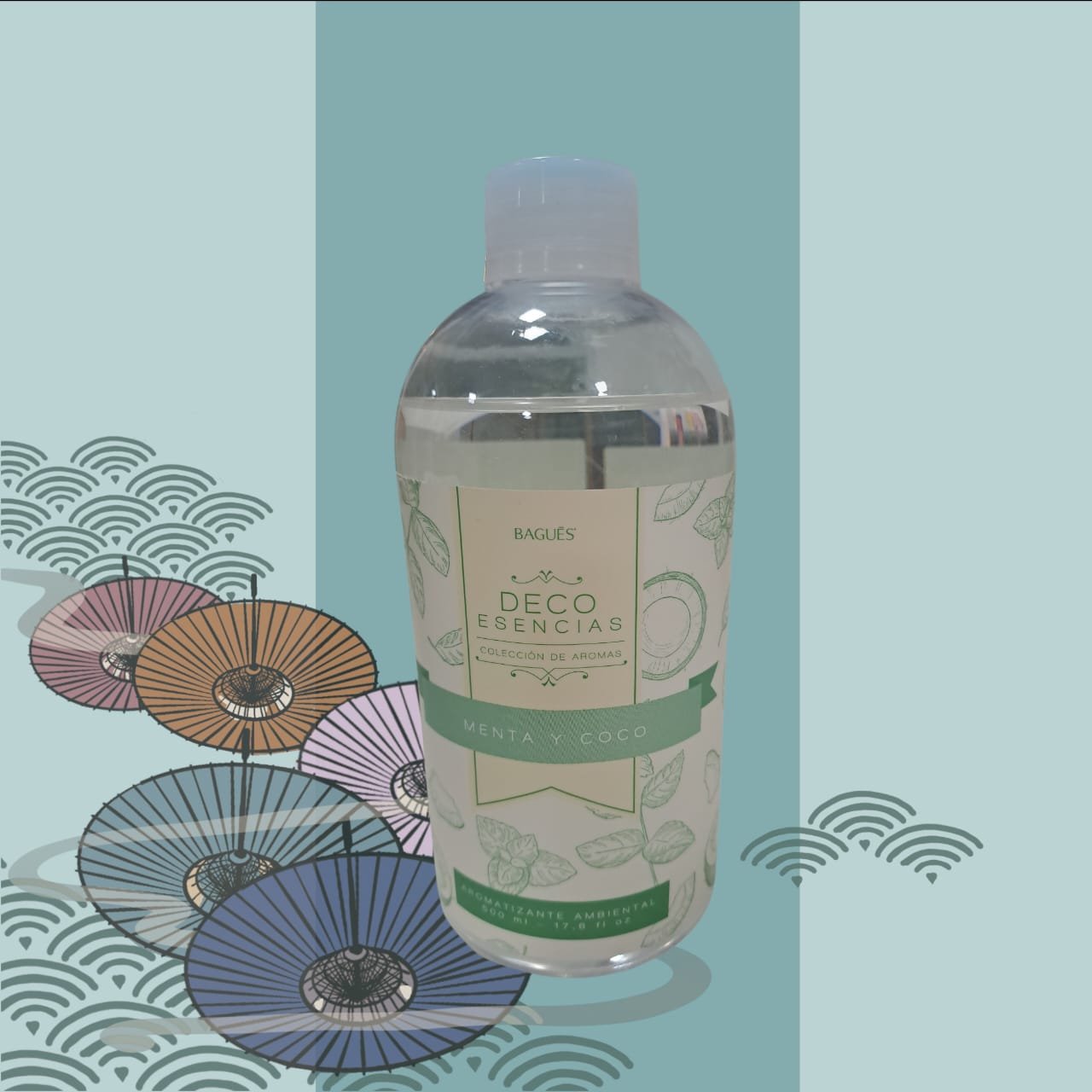 Aromatizante Ambiental Menta y Coco 500 ml