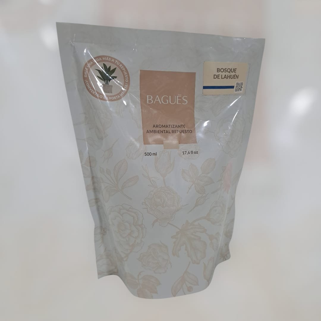 Aromatizante Ambiental Bosque de Lahuén REPUESTO 500 ml