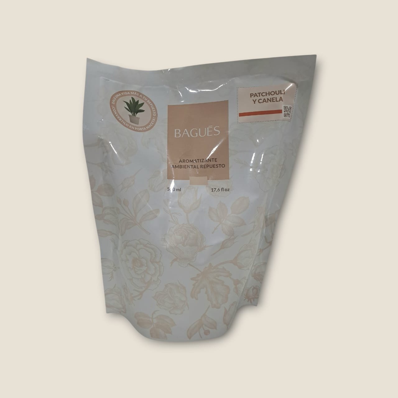 Aromatizante Ambiental Patchuli y Canela REPUESTO 500 ml