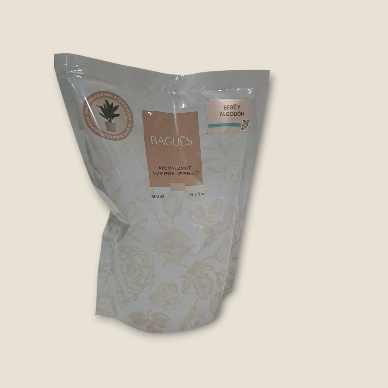 Aromatizante Ambiental Bebé y Algodón REPUESTO 500 ml