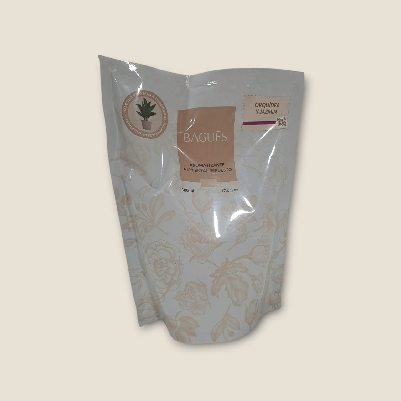 Aromatizante Ambiental Orquídea y Jazmín REPUESTO 500 ml