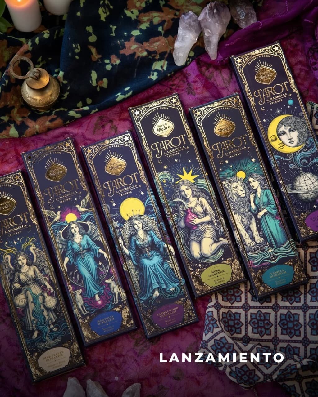 SM Sahumerios Línea TAROT - VAINILLA OLIBANUM