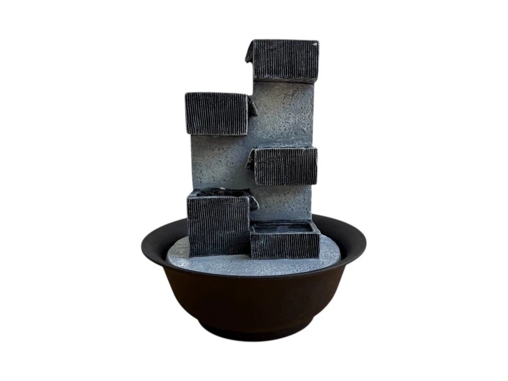 Fuente de Agua Cascadas con Led 26,5 cm