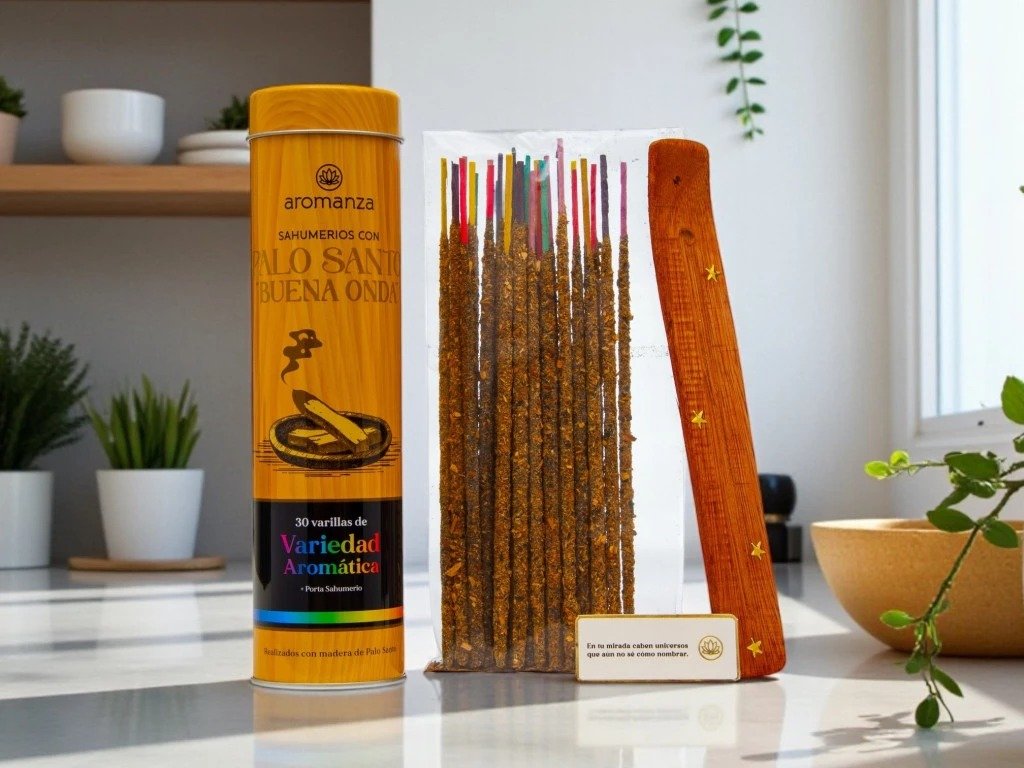 Latas Coleccionables Sahumerios con PALO SANTO