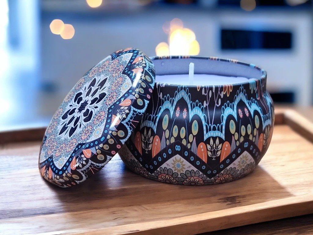 Lata Mandala Aromática 6,5 cm 