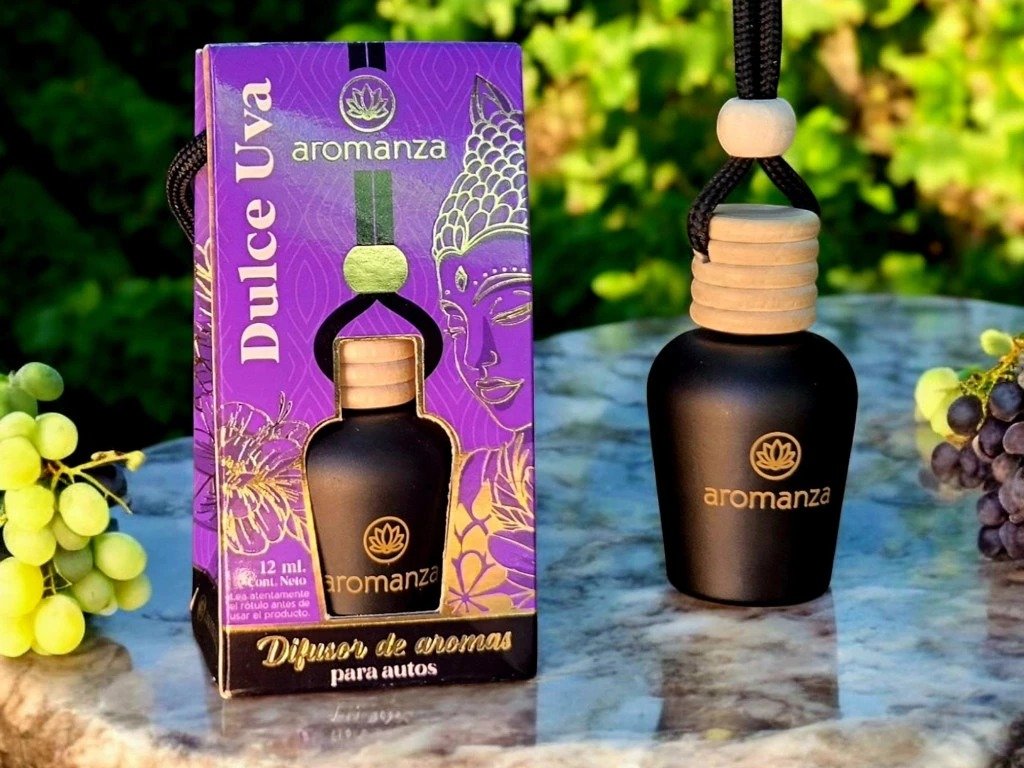 Difusor de auto Aromanza DULCE UVA